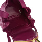 Bottega Veneta Shoulder Bag Beak Purple Leather 2-Way Gold — view 7