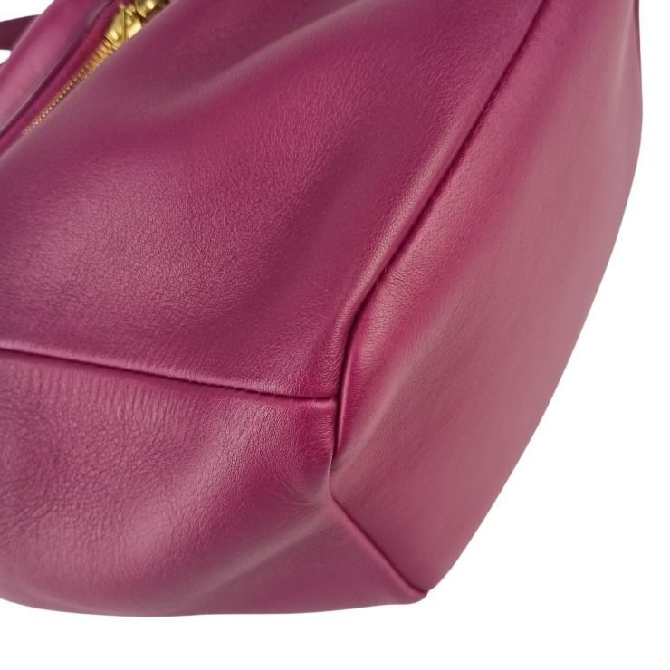 Bottega Veneta Shoulder Bag Beak Purple Leather 2-Way Gold — view 6