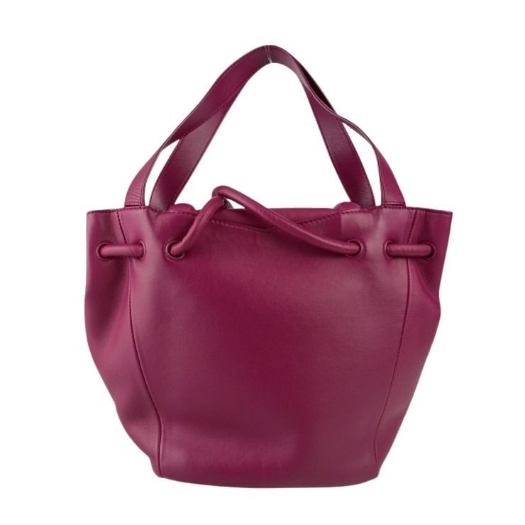 Bottega Veneta Shoulder Bag Beak Purple Leather 2-Way Gold — view 3