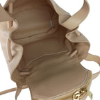 Bottega Veneta Shoulder Bag Beak Beige Leather 2-Way Gold — view 8