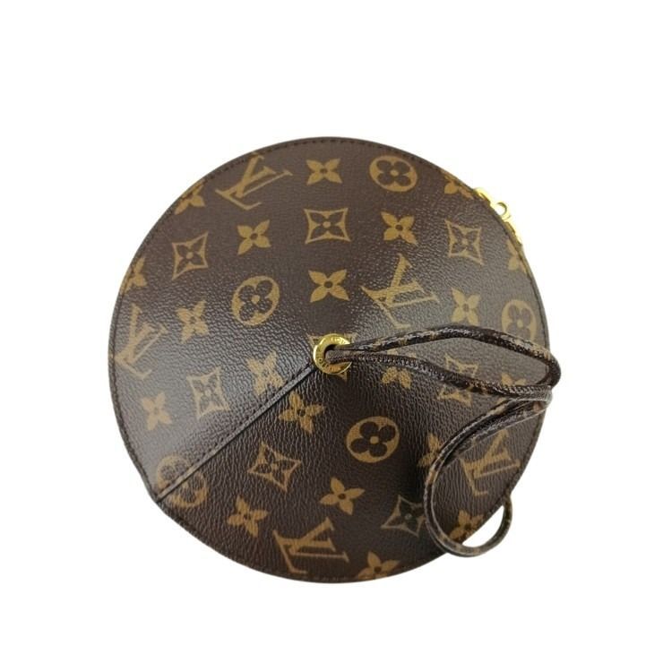 Louis Vuitton Shoulder Bag Tupi Brown Monogram Gold — view 4
