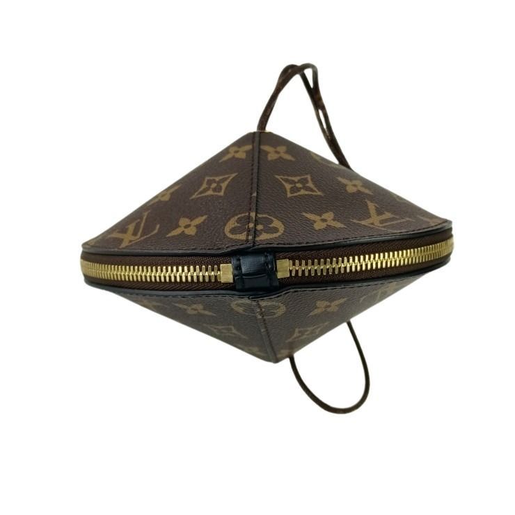 Louis Vuitton Shoulder Bag Tupi Brown Monogram Gold — view 3