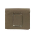 Hermes Coin Case Roulis Slim Etoupe Chevrumizol Silver — view 3
