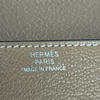 Hermes Coin Case Roulis Slim Etoupe Chevrumizol Silver — view 8