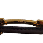 Hermes Constance Belt 65 Black Size — view 4