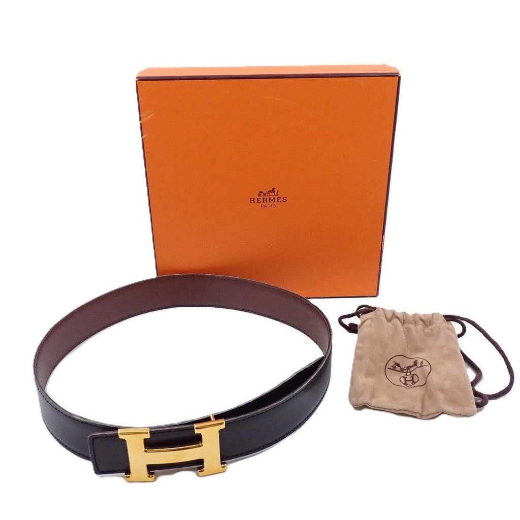 Hermes Constance Belt 65 Black Size — view 9