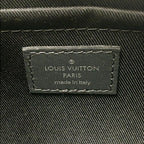 Louis Vuitton Handbag Soft Porochon PM Black Epi 2-Way Silver Hardw — view 9