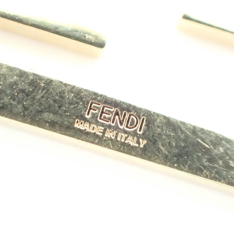 Fendi Necklace Is Gold Metal — view 6