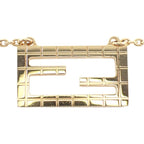 Fendi Necklace Is Gold Metal — view 2