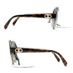 Celine Sunglasses Clear Brown Gold Eyewear — view 5