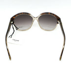 Celine Sunglasses Clear Brown Gold Eyewear — view 2