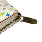 Louis Vuitton Zippy Long Wallet Monogram Multicolor Canvas White — view 5