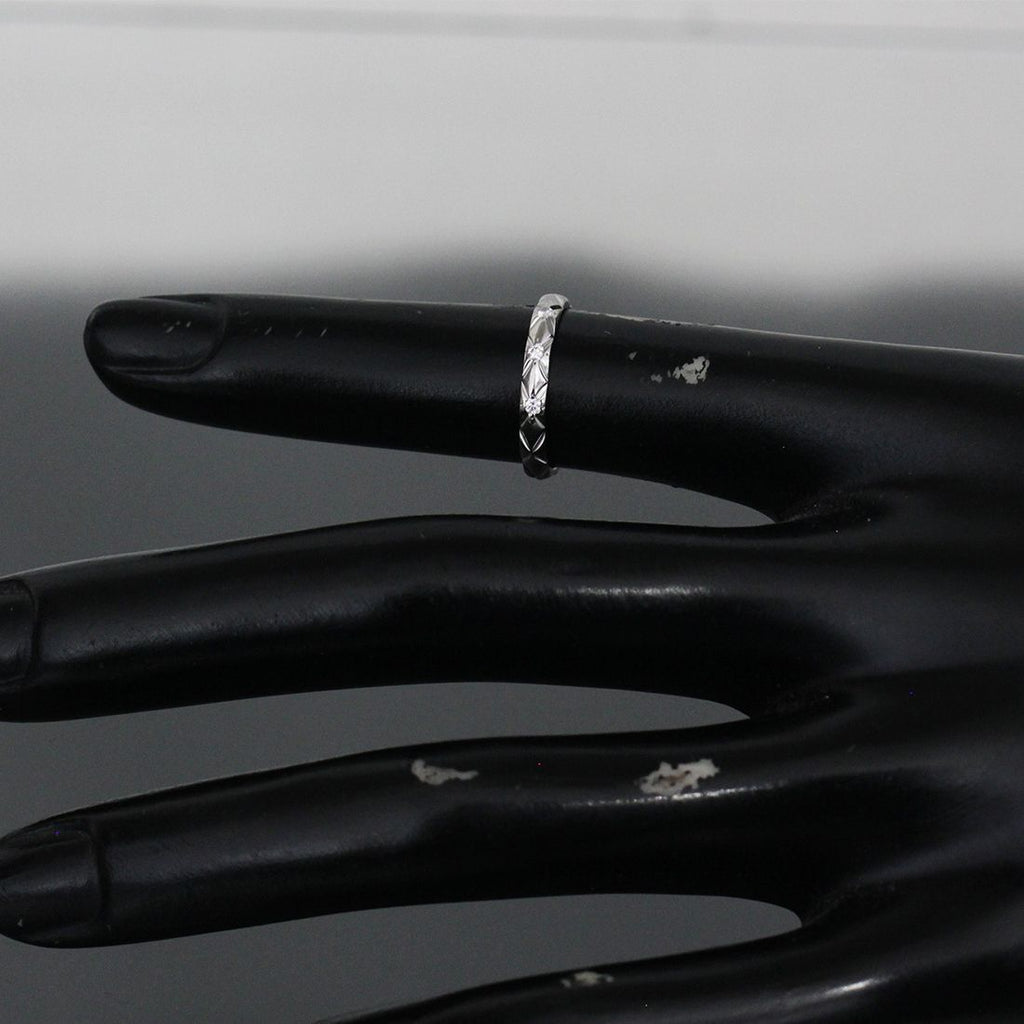Chanel Quilted Diamond Ring — view 7