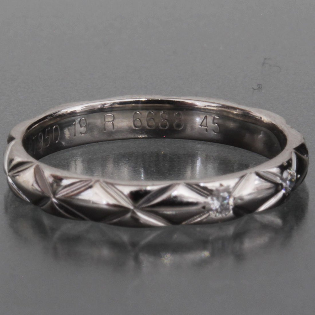 Chanel Quilted Diamond Ring — view 6