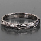 Chanel Quilted Diamond Ring — view 6