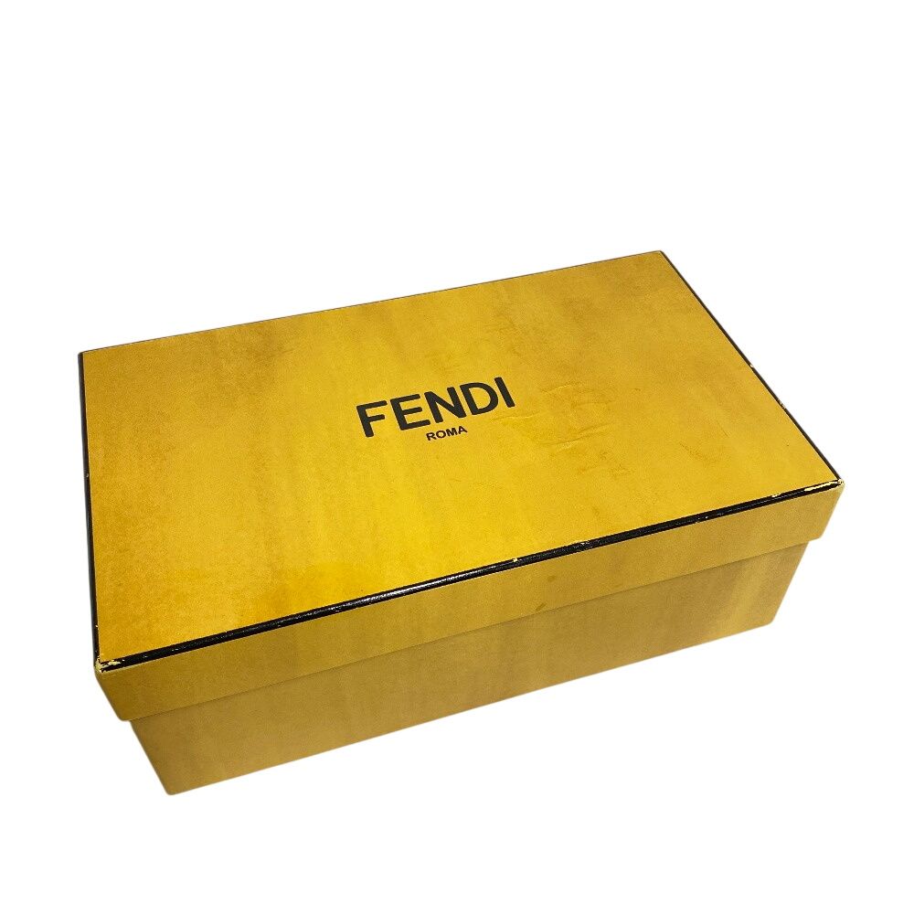 Fendi Slide Sandals Black — view 8