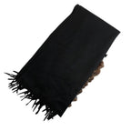 Fendi Muffler Black Scarf — view 3