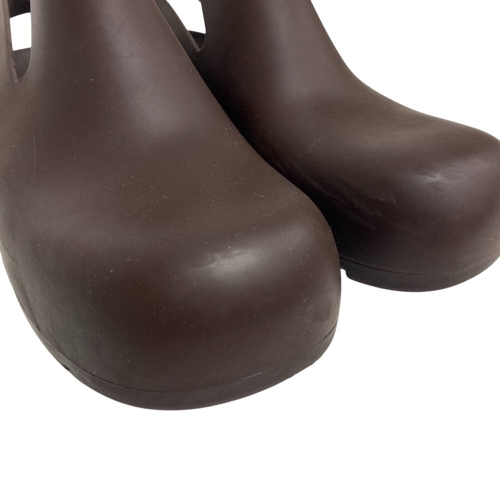 Bottega Veneta Paddle Sandals Brown — view 5