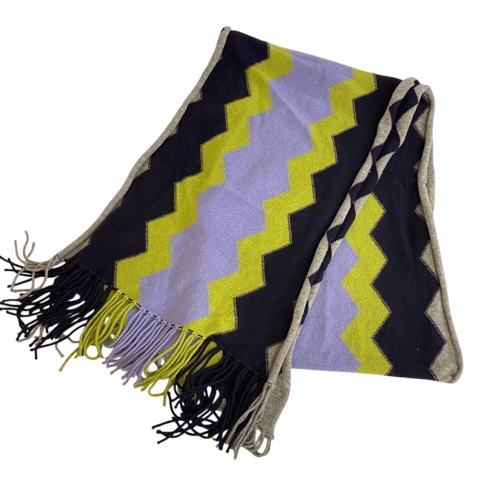 Hermes Geometric Motif Scarf — view 2