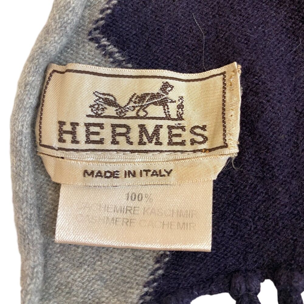 Hermes Geometric Motif Scarf — view 6