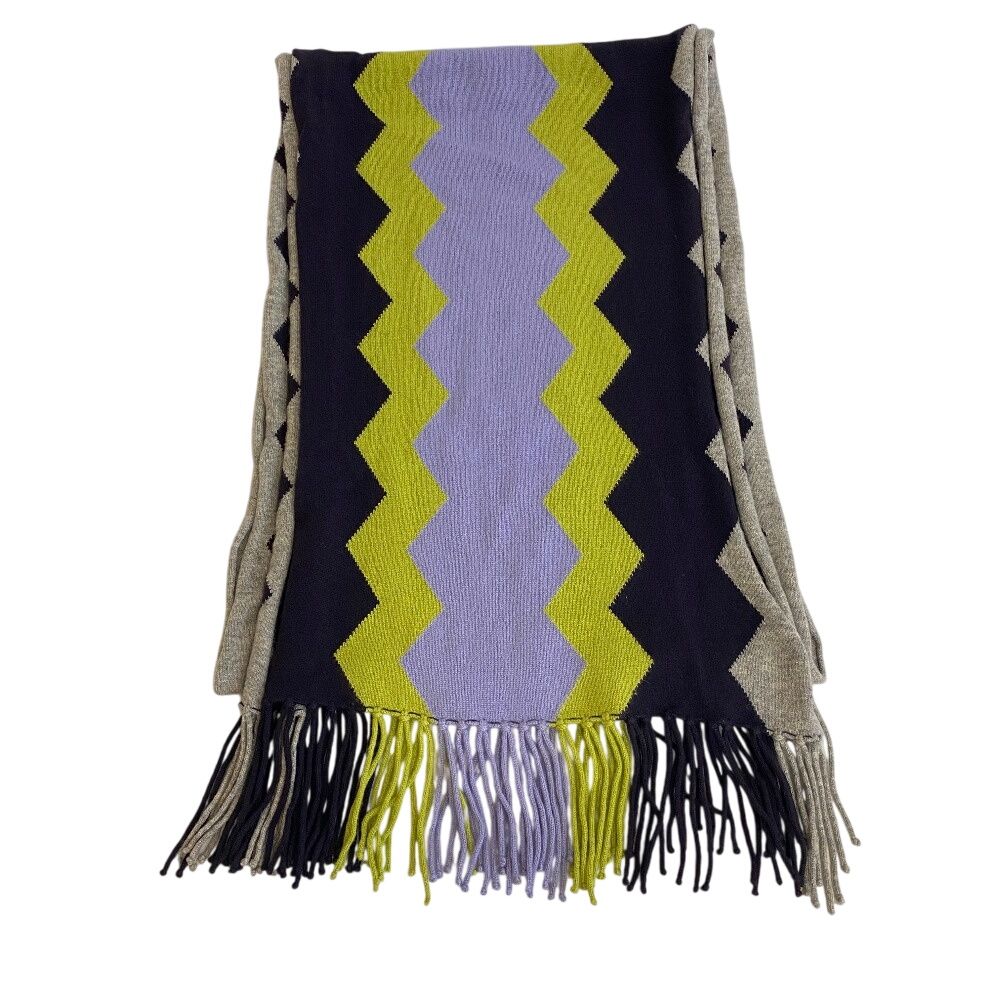Hermes Geometric Motif Scarf — view 4