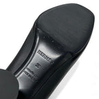 Hermes Defile Short Boots Shoes Leather Black Stitching — view 8