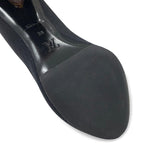 Louis Vuitton Silhouette Line Monogram Short Boots Shoes Fabric Leather Black — view 8