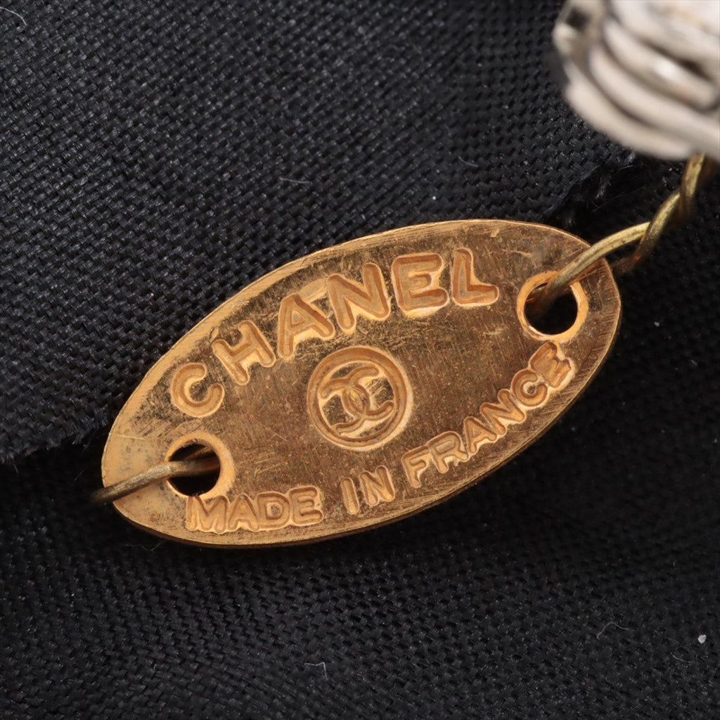 Chanel Camellia Fabric Corsage Brooch Black — view 3