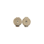 Hermes Isum Buffalo Horn Lacquer Brown Earrings — view 5