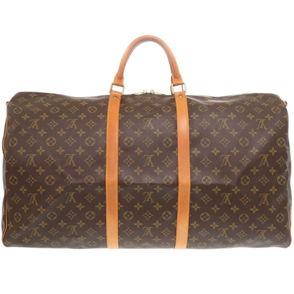 Louis Vuitton Keepall Bandouliere 60 Monogram Boston Bag LV — view 2