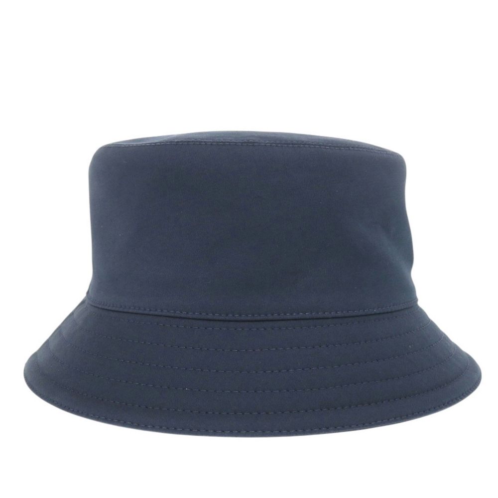 Hermes Harper Nautic Bucket Hat Cotton Blue Berry Navy — view 6