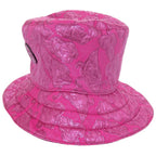 Gucci Metallic Jaca Drivable Bucket Hat Pink — view 4