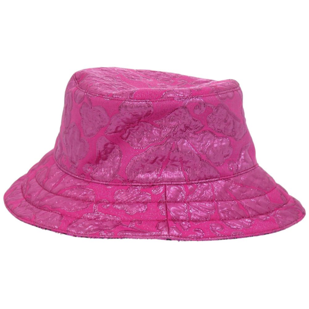 Gucci Metallic Jaca Drivable Bucket Hat Pink — view 2