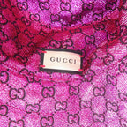 Gucci Metallic Jaca Drivable Bucket Hat Pink — view 7
