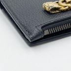 Gucci Wallet Interlocking Black Leather Bifold — view 4