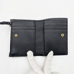 Gucci Wallet Interlocking Black Leather Bifold — view 6