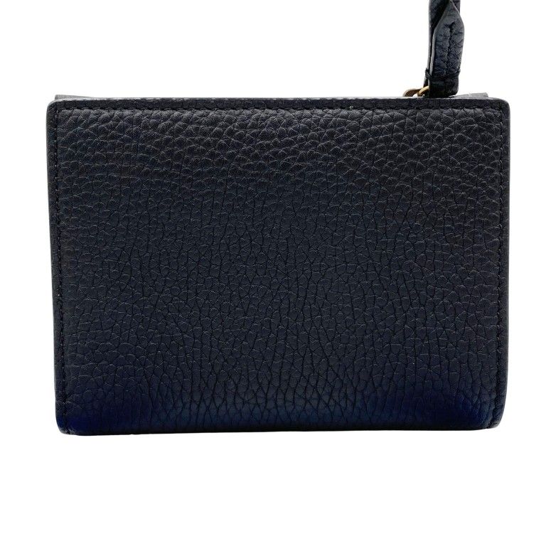 Gucci Wallet Interlocking Black Leather Bifold — view 2