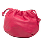 Loewe Anagram Drawstring Chain Shoulder Bag Pink Leather — view 2