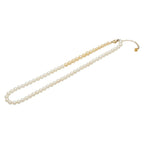 Dior Pearl Necklace Faux Plated — view 2