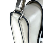 Prada Shoulder Bag Leather Ivory — view 6