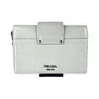 Prada Shoulder Bag Leather Ivory — view 3