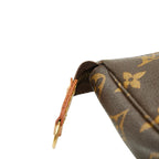 Louis Vuitton Monogram Pochette Brown Leather — view 7