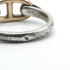 Hermes Chaine D'ancre Ring 750 925 Sterling Silver Gold — view 8