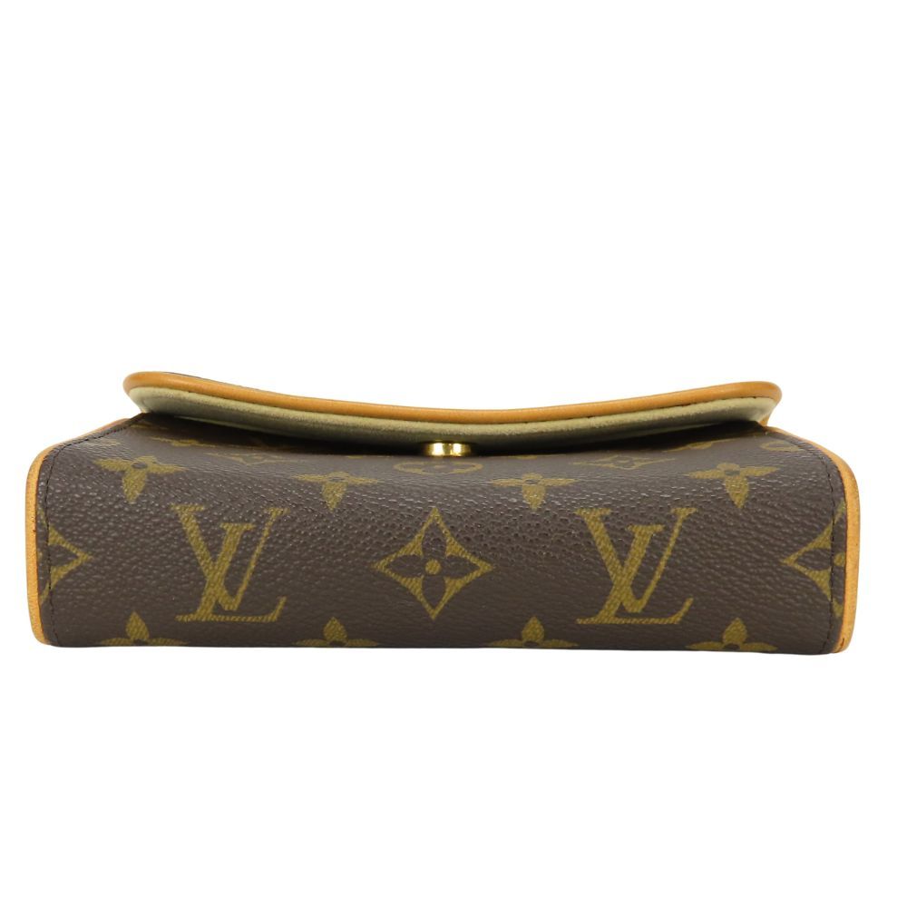 Louis Vuitton Waist Bag Pochette Florantine XS Monogram Leather Brown — view 4