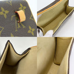 Louis Vuitton Waist Bag Pochette Florantine XS Monogram Leather Brown — view 6