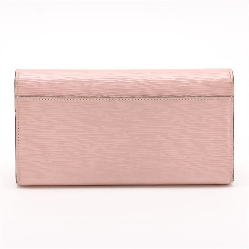 Louis Vuitton Epi Portefeuille Sarah Wallet Pink — view 2
