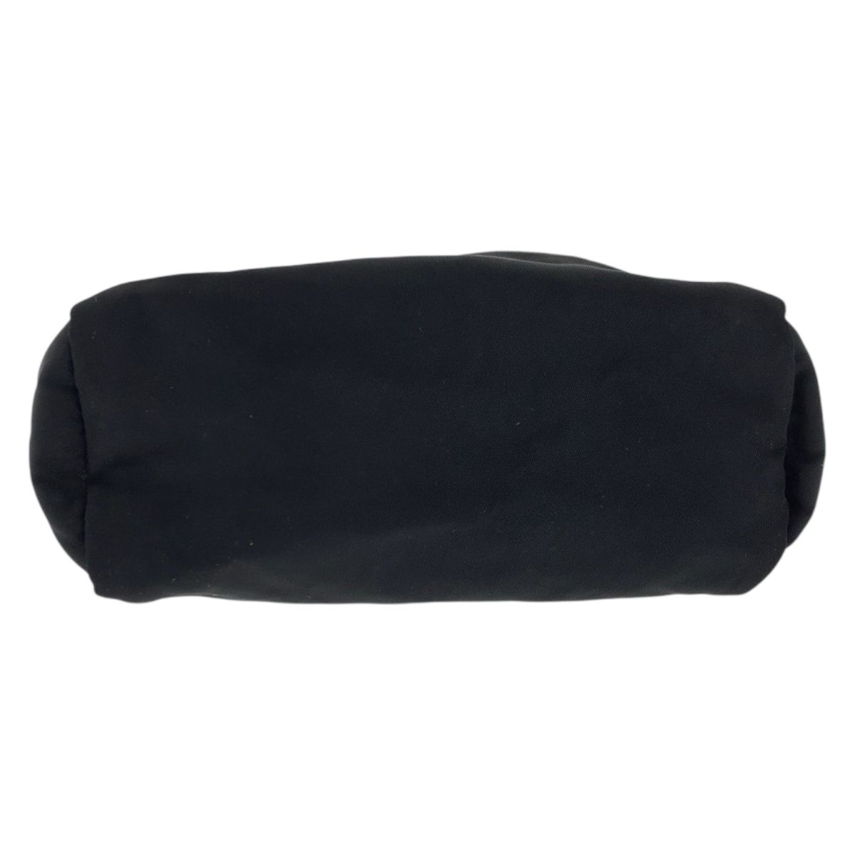 Prada Tessuto Black Silver Nylon Pouch — view 8