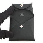 Hermes Coin Case Bastia Black Epsom Wallet — view 4