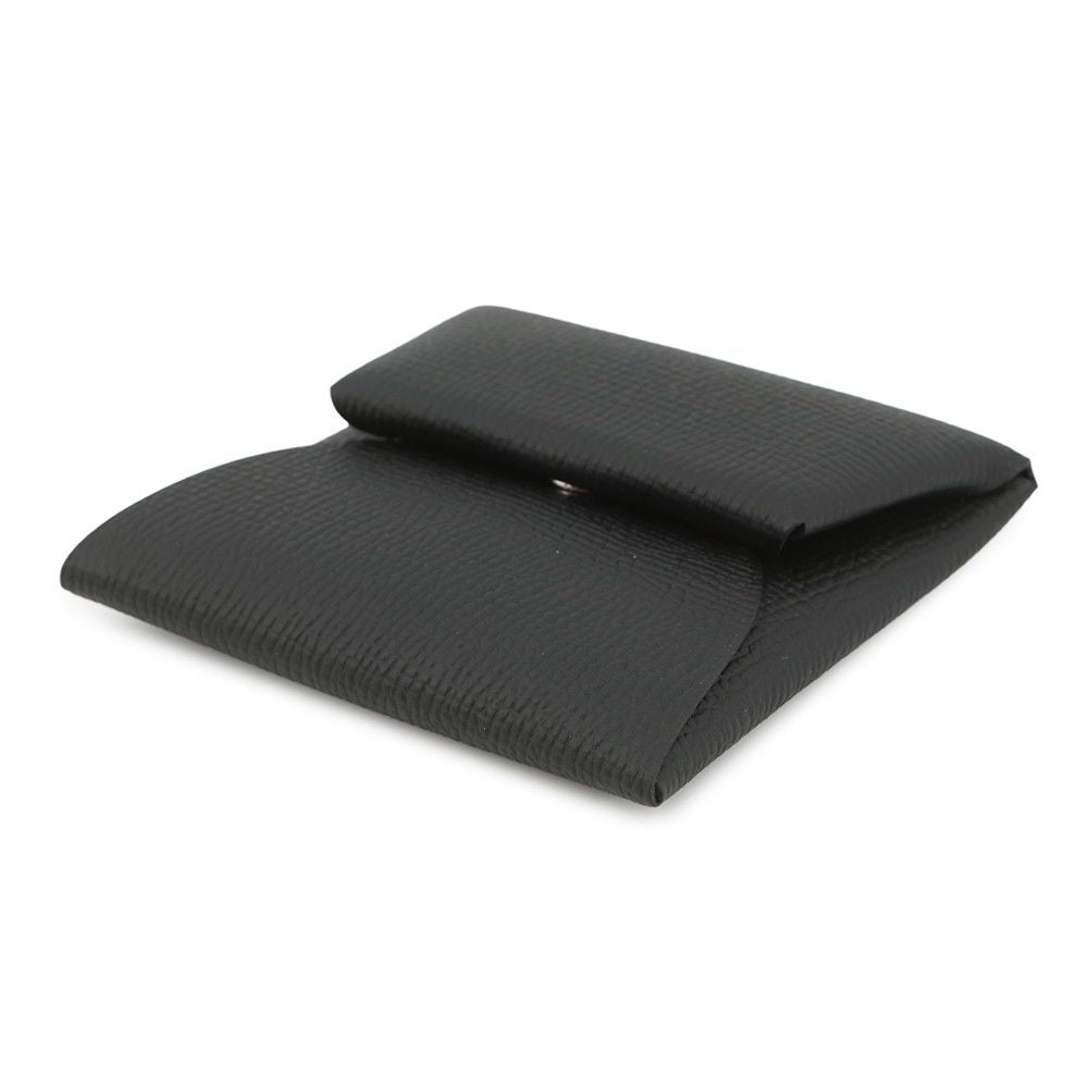 Hermes Coin Case Bastia Black Epsom Wallet — view 2