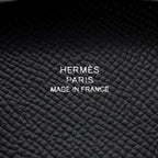 Hermes Coin Case Bastia Black Epsom Wallet — view 6